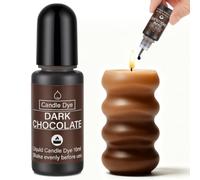 Alaoo 10ml Colorant Cire Bougie, Colorant de Bougie Liquide, Brun | Couleurs Colorant de Bougie Liquide pour Fabrication de Bougies Bricolage,bougies pour fabrication