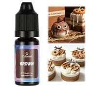 Alaoo 10ml Colorant Liquide pour Bougies DIY, Brun