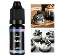 Alaoo 10ml Colorant Liquide pour Bougies DIY, Noir