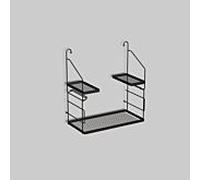 Alape AG. Étagère en acier Utensilo pour évier 8902000980 noir mat, revêtement par poudre, 517 x 558 x 270 mm