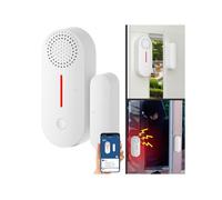 VisorTech Alarme pour porte et fenêtre connectée XMD-104.app compatible Amazon Alexa et Google Assistant