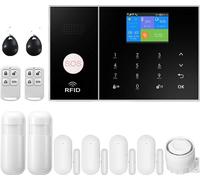 Alarme de maison intelligente, connectivité WiFi et 4G, détection de mouvement, C, prise UE