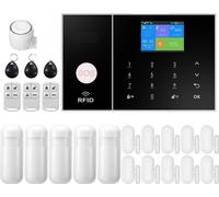 Alarme de maison intelligente, connectivité WiFi et 4G, détection de mouvement, F, prise UE