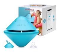 Alarme de piscine solo, alarme intelligente de piscine avec application Bluetooth, pour piscines hors sol et creusées, sirène puissante de 110 dB, étanchéité IP68, installation en quelques secondes.