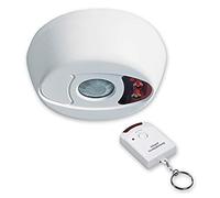 Alarme de plafond avec télécommande - Sécurité centrale par montage plafond - Angle de détection 360° - Sirène 100dB - Coloris : blanc - Dimensions : 15,5 x 5,5 cm - 336041
