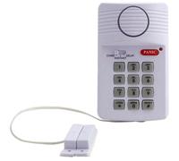 Alarme de porte/fenêtre, alarme de porte sans fil puissante avec clavier de sécurité à code PIN pour la maison, le bureau, le garage