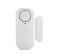 Alarme de porte sans fil 140 dB Sirène à haut décibels - Entrée télécommandée avec lumière clignotante pour la sécurité du magasin et du bureau