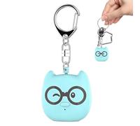 Alarme de sécurité avec lumière - Porte-clés Personnel Portable 130 DB pour Femmes, Hommes et , Alarme de Protection d'urgence | Le Traitement des matériaux de Haute qualité Permet des résultat