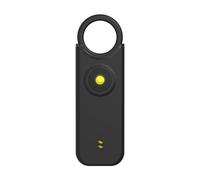 Alarme De Sécurité Personnelle Portable, Sirène D'autodéfense Avec Porte-Clés Le Noir