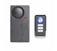 Alarme de vibration sans fil, alarme antivol pour vélo/vélo/moto/voiture/véhicules, 110 dB super fort (télécommande incluse)