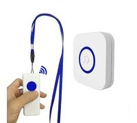 Alarme domestique sans fil/bracelet alarme pour personnes âgées/bouton d'appel/pager sans fil/avertisseur pour personnes âgées/récepteur d'alarme domestique distance de 330 m