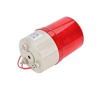 Alarme Extérieure 220V, 220V Rouge LED Feux D'avertissement Sirène Acousto Rotative Lumière Rotative D'urgence Bras Stroboscopique Lumière Acoustique Optique Système D'alarme