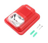 Alarme Incendie à LED, sirène d'avertissement sonore et Lumineuse pour Les bâtiments