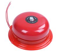 Alarme incendie scolaire 220 V, cloche électrique ronde de 100 mm, rouge, robuste et sonore