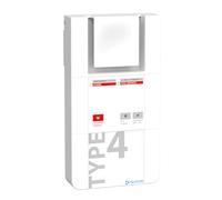 Alarme Incendie Type 4 Filaire TT4-1B Neutronic - 1 Boucle 90dB - IP40 IK07 - 48h Autonomie - Sortie DS 24V/500mA - Conforme NF S 32-001
