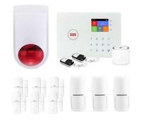 Alarme Maison 4G connectée sans Fil WiFi et GSM Amazone - lifebox - kit6