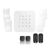 Alarme maison wifi et gsm 4g sans fil connectée casa- kit 3