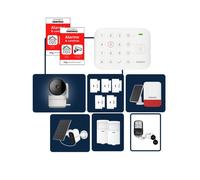 Alarme Maison Wifi Sans Fil Vigilia VIG503 - Kit Complet avec 2 Caméras Full HD intérieure / extérieure solaire et 11 Accessoires