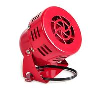 Alarme Moteur 220V 110dB MS-190 Mini Sirène D'alarme Métallique Signalhorn Alarme Moteur Alarme Sonore Industrielle Buzzer Garde électrique Contre Le Vol Son Continu, Rouge