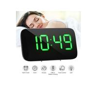 Alarme numérique LED Grand écran Horloge Contrôle vocal 5 minutes AH605 G
