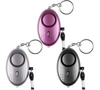 Alarme personnelle - HAUTSTORE - 130 dB - Lampe de poche LED intégrée - Avertisseur sonore - Sans fil