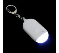 Alarme Personnelle Rechargeable 130 Mah en Abs PC Clip-on Blanc