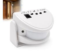 Alarme Porte sans Fil Détecteur Mouvement Carillon Passage Infrarouge | Capteur PIR, Sonnette Entrée Maison, Sécurité Antivol, pour Bureau Garage Magasin, Fonctionne avec Batterie (Non Incluse)