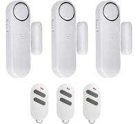 Alarme pour portes et fenêtres 120 dB avec 3 modes sans fil magnétique d'alarme anti-vol système de détection de sécurité à domicile pour protéger les enfants, maison, réfrigérateur, magasin