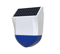 Alarme sirène intelligente WiFi Tuya, alarme sonore et lumineuse extérieure, alarmes sonores et lumineuses solaires étanches