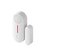 Alarmes Maison, Alarme Intelligente sans Fil, sirène 100db, capteur de Contact for Porte fenêtre, Bras, minuterie désarmement, Fonctionne réseau(5 PCS)
