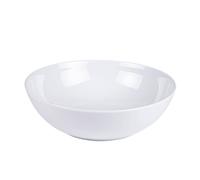 ALASKA Saladier en porcelaine blanche TABLE PASSION D25 cm