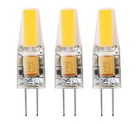 ALASON Ampoule LED G4 12V, 6W Equivalent 60W Halogène Lampe, Pas De Scintillement 600LM, 360° Angle de Faisceau, Non-Dimmable,Natural White,3PCS