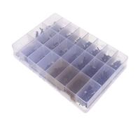 Alasum 1600 Pièces Kit Assortiment de Vis Allen Métriques à Tête Cylindrique Hexagonale en Acier Noir, Vis à Tête Fraisée et Boulons Variés avec Boîte de Rangement, Fixations pour