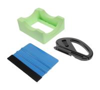 Alasum 1ensemble Support Tasse Silicone Multifonction Compact avec Raclette Antidérapante pour Mugs Verres et Bouteilles Porte-gobelet Réutilisable pour Artisanat et Cuisine Set Vert