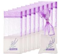 Alasum 20 Pcs Sachets en Coton et Tulle pour Lavande, Légers et Polyvalents, Pochons Présents Parfumés pour Voiture et Vêtements, Style Classique et Élégant Style Plusieurs styles
