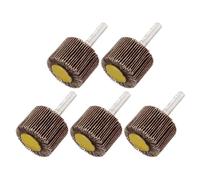 Alasum 5pièces Roue à Lamelles pour Perceuse Meule Abrasive Cylindrique Polissage Précis pour Réparation Automobile Restauration Meuble et Décapage Rouille