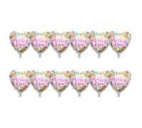Alasum Ballons et Incassable 12 en Aluminium de Cœur pour Décoration Résistant la Décoloration de Fête des Mères pour Fête à Thème