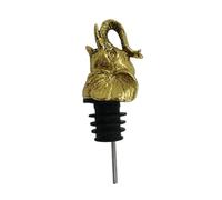 Alasum Bouchon Capsule Créative Verseur à Vin Forme Tête D'éléphant en Alliage Scellage et Verseur pour Bouteille pour Maison et Fête