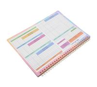Alasum Carnet de Comptes B5 Planificateur Financier Portable pour Gestion Budgétaire Familiale, Livre de Comptabilité Hebdomadaire et Quotidien, Cahier de Dépenses Papier Résistant