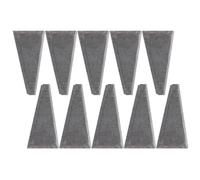 Alasum Coin durable en acier carbone 10 pièces pour coin de hache, accessoire fixation manche, outil de réparation et renforcement pour usage professionnel