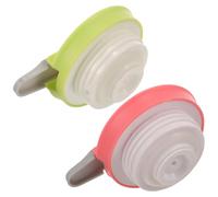 Alasum Couvercle de Pichet Isolant Plastique 2 Pièces, Remplaçable, Design Simple et Moderne, Évite L'entrée de Saleté, pour Distributeur de Café