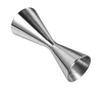 Alasum Doseur Multi-usage de en Mélangeur Boissons pour Inoxydable Acier 30ml 45ml, Cloche à Jigger Professionnel Argenté et pour Bar et Famille