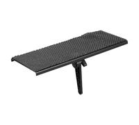 Alasum Étagère de Rangement Multifonction et Design sans Perçage en Métal Noir Capacité de Charge Élevée pour Support Mural D'écran