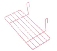 Alasum Étagère Murale en Fer Panier de Rangement en Fil Métallique 25x10 Cm, Design Emboîtable, pour Bureau ou Placard