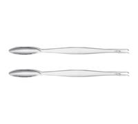 Alasum Fourchettes à Fruits de Mer Lot de 2 Légères et Antidérapantes en Acier Inoxydable Outils Multifonctions pour Manger Crabes et Crustacés à Domicile