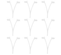Alasum Lot de 10 Clips de Fixation en Plastique pour Brosses et Accessoires de Piscine, Remplacement Clips en V pour Matériel Piscine, Nettoyage été Sandales Femme