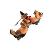 Alasum Ouvre-bouteille Style Cow-boy Western Design Compact Cheval en Résine Robuste et Décoration de Bureau Tire-bouchon Original pour Usage Domestique