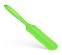 Alasum Spatule en Silicone Verte Double-face Design Fin et Long, Prise en Main Confortable, Outil Pratique Cuisine et Pâtisserie, Résistant la Chaleur