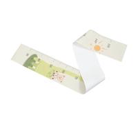 Alasum Sticker Mural Autocollant Toise Dinosaure Vert en Toile, Outil Éducatif pour Mesurer la Hauteur des Garçon et Filles, Décor Adorable pour Chambre D'garçon et Filles