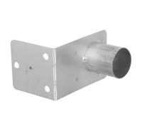 Alasum Support de Fixation Mural en Acier pour Miroir Convexe Grand Angle de Circulation, Construction Stable et Résistant aux Intempéries, pour Routes et Sécurité